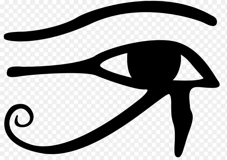 古埃及霍鲁斯瓦杰特眼埃及符号