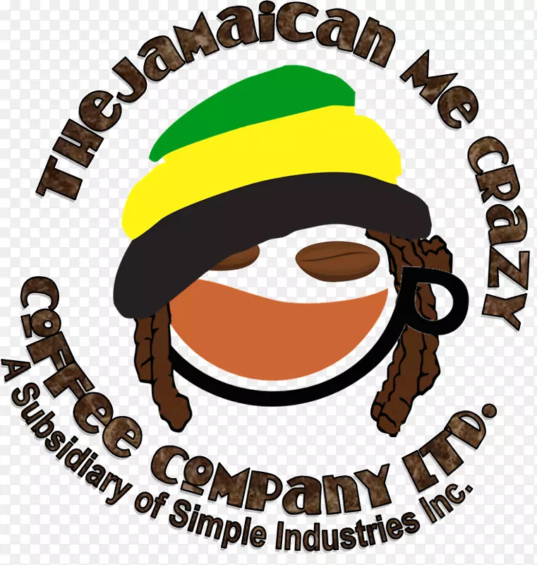 徽标头帽字体-牙买加蓝山咖啡