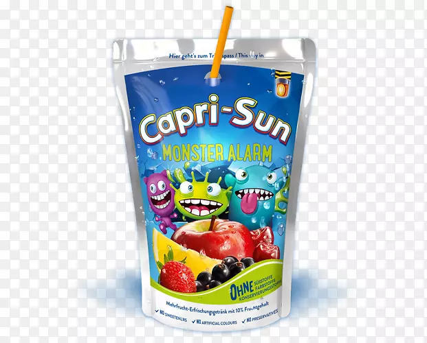 卡普里太阳汁喝食物-果汁
