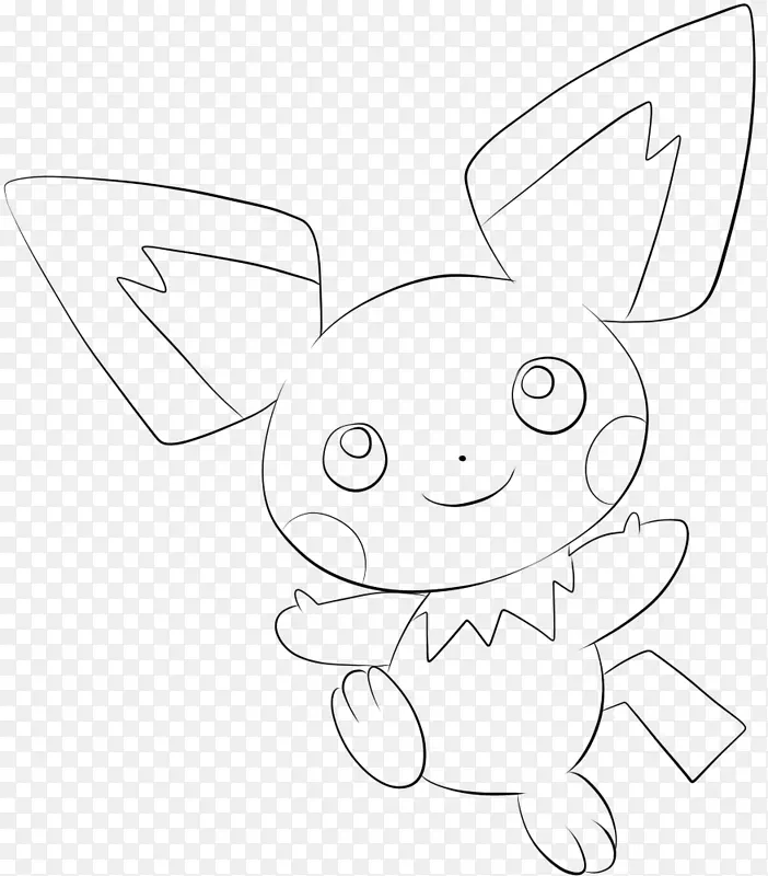 Pokémon x和y着色书Pikachu兔子-丝带鳗鱼
