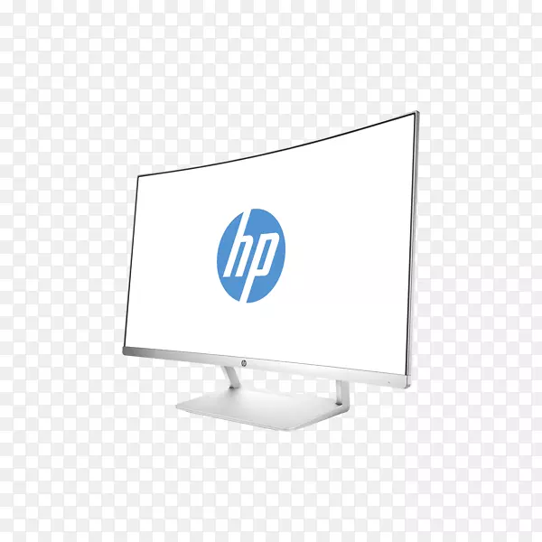 惠普电脑显示器液晶电视惠普27 68，6厘米高的弧形显示器ek-hewlett-Packard