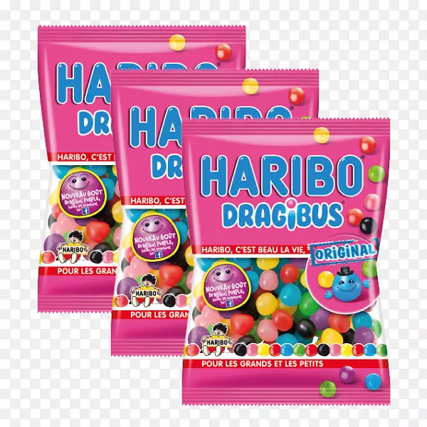 Gummi糖果果冻豆Haribo糖果博物馆Dragibus-糖果