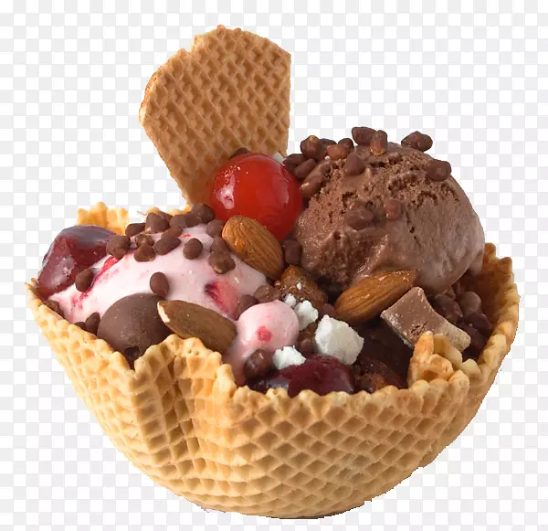 巧克力冰淇淋牛奶小四家冰淇淋店-赫拉多