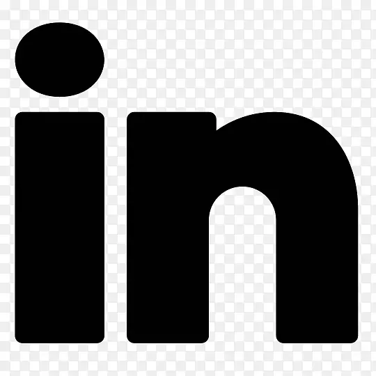 计算机图标LinkedIn社交网络-符号