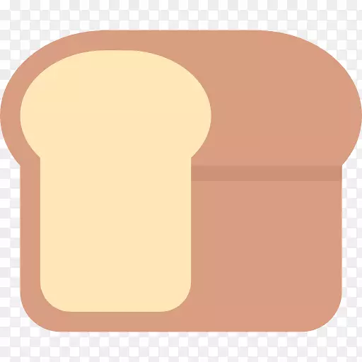 面包电脑图标早餐面包店-面包