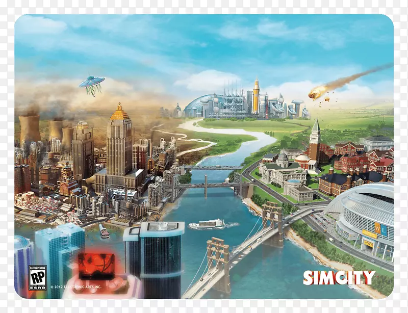 SimCity 4 SimCity DS 2视频游戏maxis-SimCity