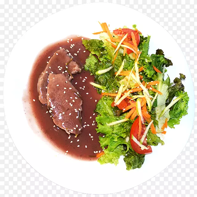 Carpaccio野味肉亚洲菜食谱牛肉沙拉