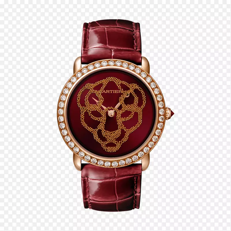 卡地亚钟表制造商珠宝运动-手表