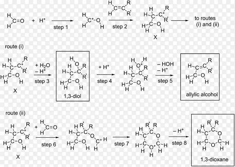 反应中间碳离子反应机理反应中间化学反应碳离子