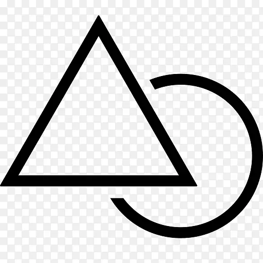 三角形几何形状几何圆-三角形
