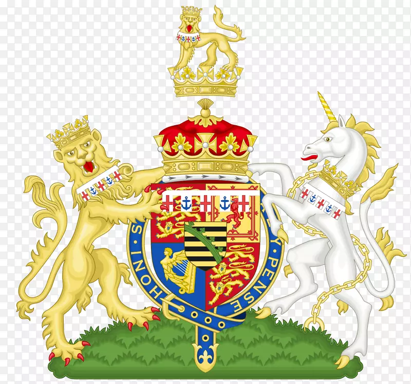 英国格洛斯特公爵的皇家军徽英国王室-人