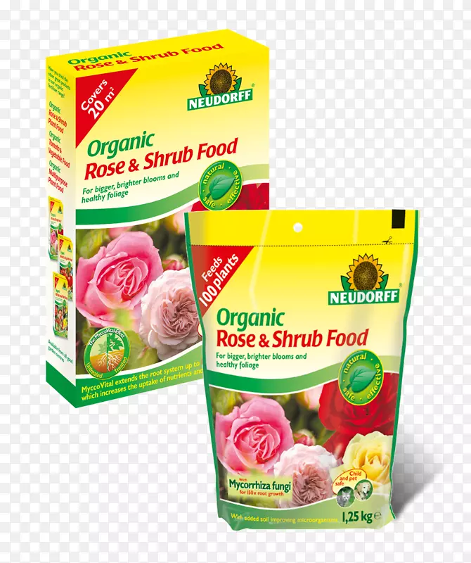 有机食品天然食品灌木肥料玫瑰