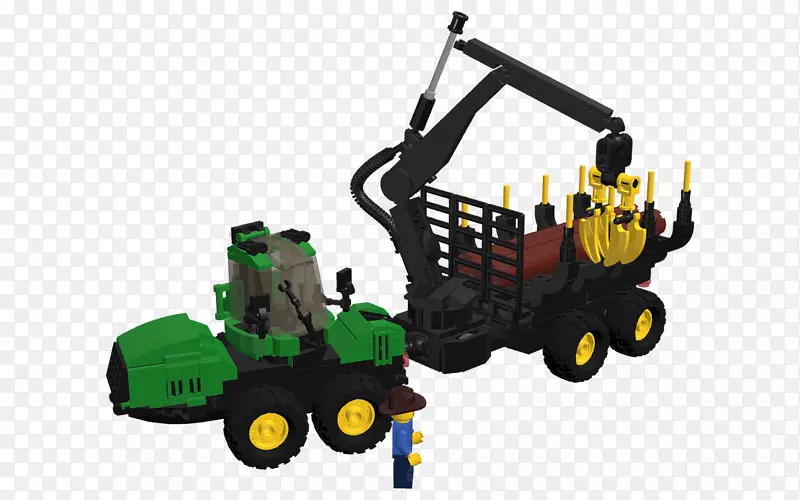 汽车玩具重型机械拖拉机-玩具
