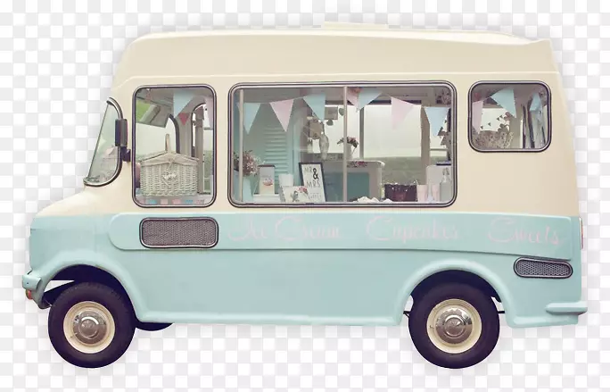 小型面包车冰淇淋车自助餐-冰淇淋车