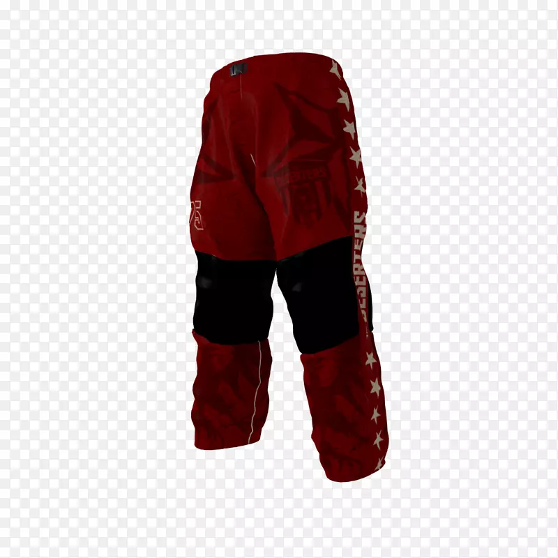 曲棍球保护裤和滑雪短裤曲棍球裤