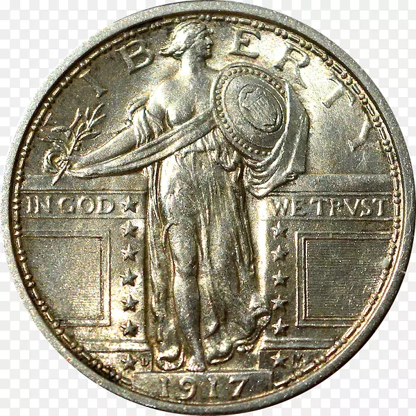 费城薄荷硬币正向和反向步行自由半美元