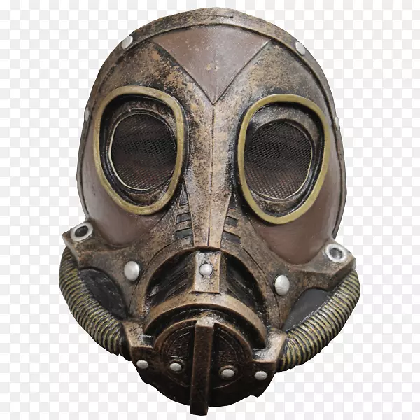 防毒面具蒸汽朋克化装派对面具