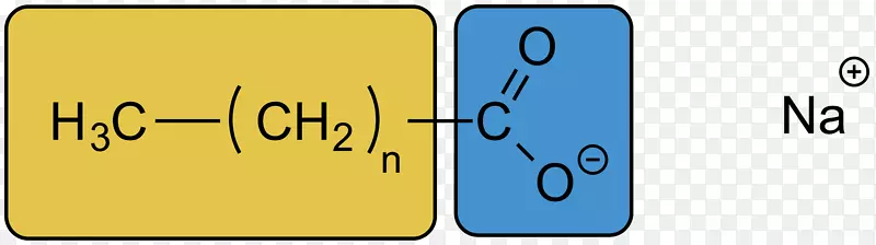 化学皂疏水分子式