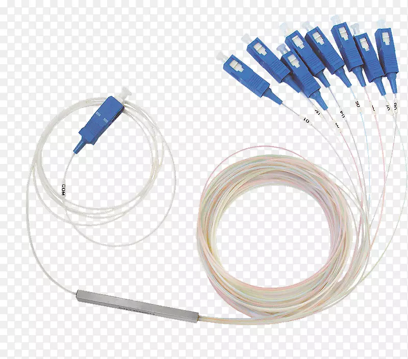 光纤分路器光纤连接器光纤耦合器扇形电缆