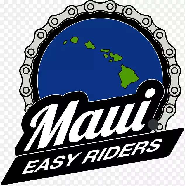 LOGO文本网页设计夏威夷字体-自行车巡回演出
