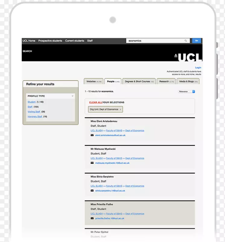 UCL教育学院开发网页多媒体计算机