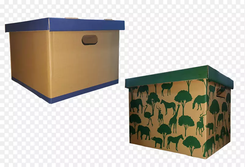 搬运机纸板箱重装包装和标签盒