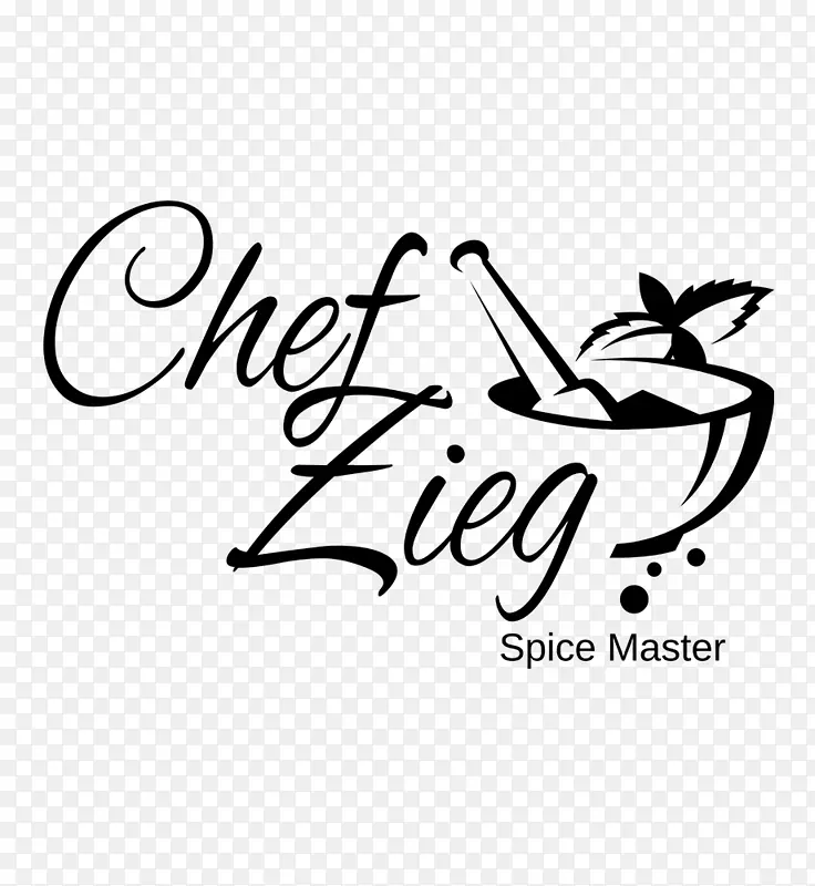 商标画线艺术剪贴画-厨师标志