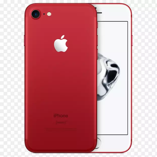 苹果电话128 GB红色解锁-苹果