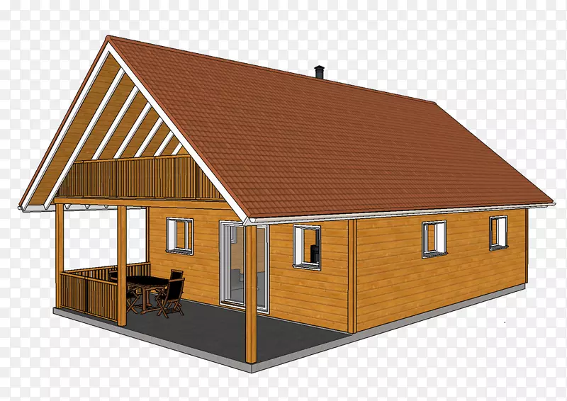 甲板室木屋屋顶房