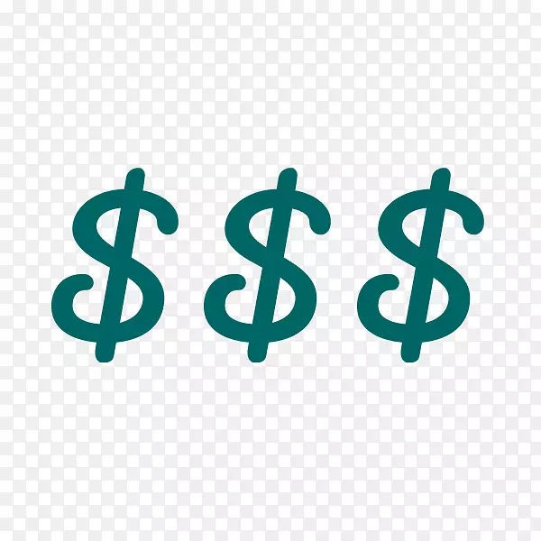 货币成本服务金融被动收入-美元标志