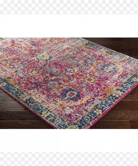 地毯瓦费尔托儿所堆斋普尔地毯-粉红色地毯