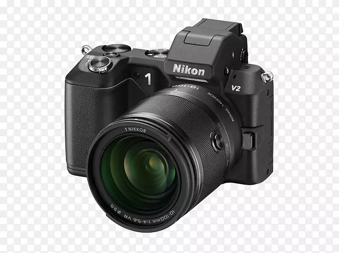 尼康1 v2尼康1 v1尼康1 j1尼康1-安装尼康1 NIKOR VR变焦10-100毫米f/4.0-5.6-照相机镜头