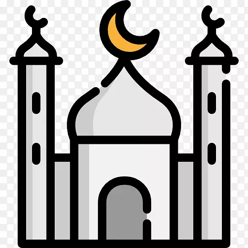 电脑图标封装后记剪辑艺术-清真寺图标