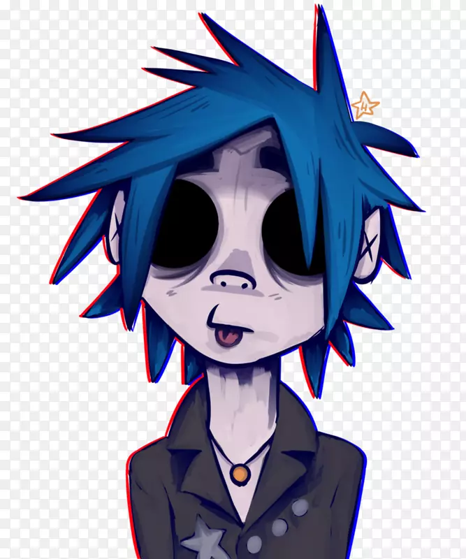 2-d Russel hobs塑料沙滩面条-Gorillaz