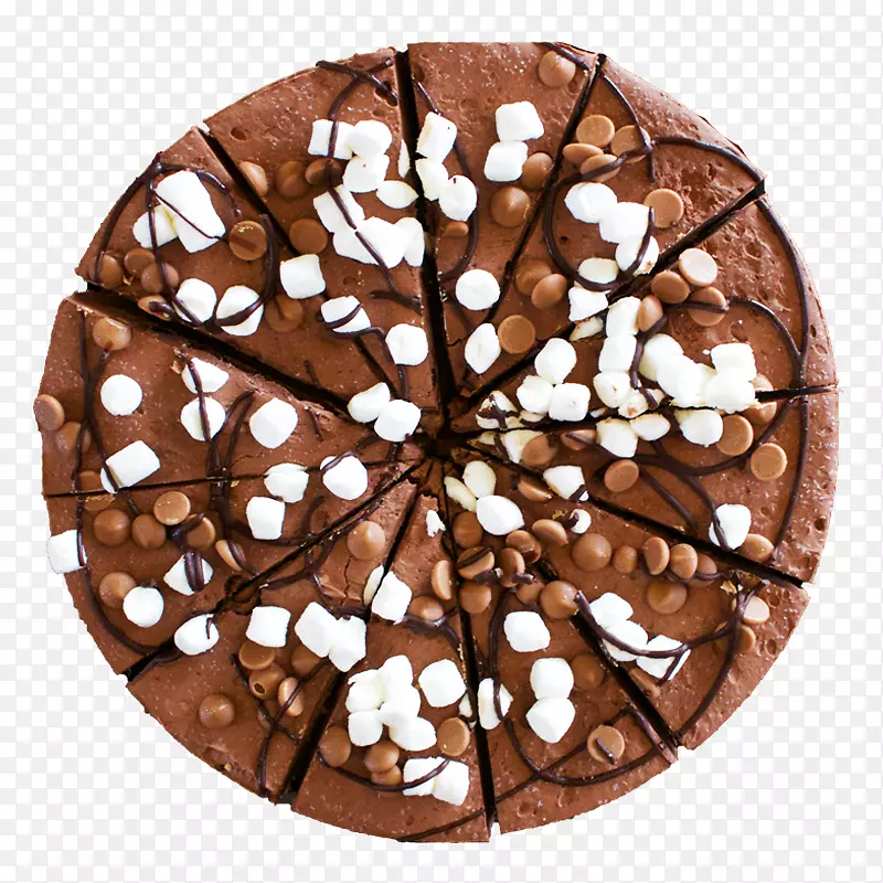 巧克力布朗尼芝士蛋糕巧克力蛋糕岩石路玉米饼巧克力蛋糕