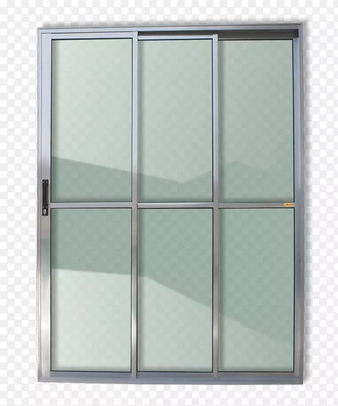 玻璃门铝制四角窗