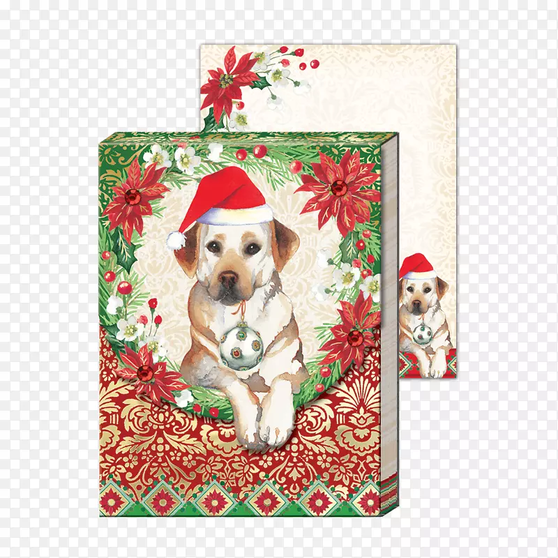 犬种，比格犬，拉布拉多猎犬，圣诞饰品-小狗