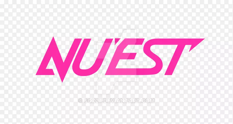 Nu‘est k-op标志质体娱乐nest w-kop徽标