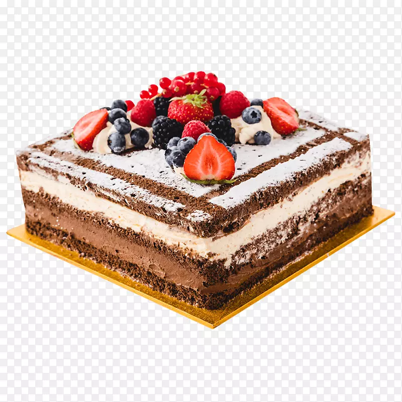 巧克力蛋糕生日蛋糕面包店水果蛋糕黑森林巧克力蛋糕
