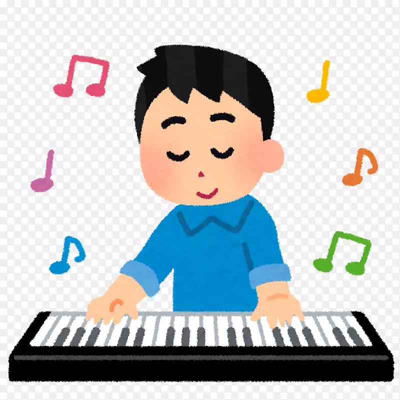 音乐钢琴声音电子键盘歌曲-钢琴