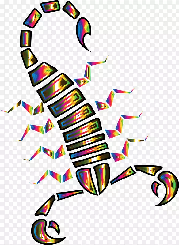 蝎子刺艺术-蝎子