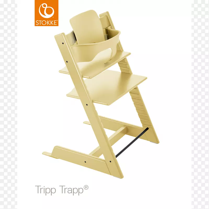 高脚椅和助推器座椅Stokke Tripp Trapp Stokke作为椅子