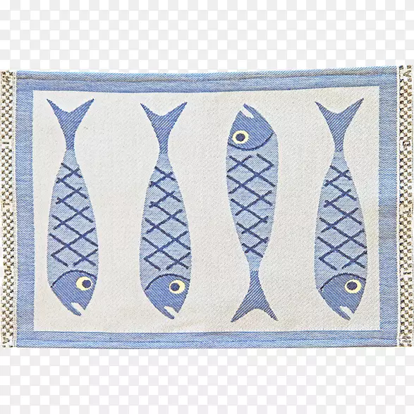 铺席长方形纺织鲱鱼