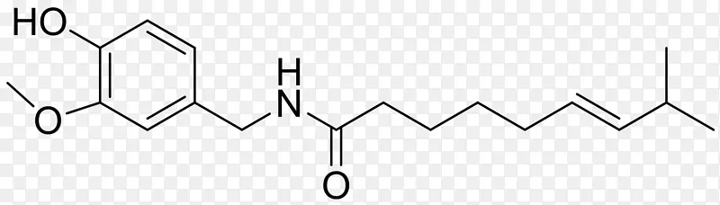 二氢辣椒素分子辣椒TRPV1-辣椒