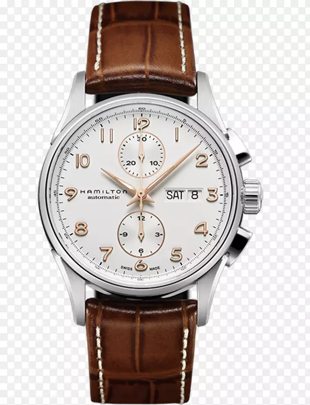 迈克尔-科尔斯男子Layton计时表汉密尔顿手表公司表带表