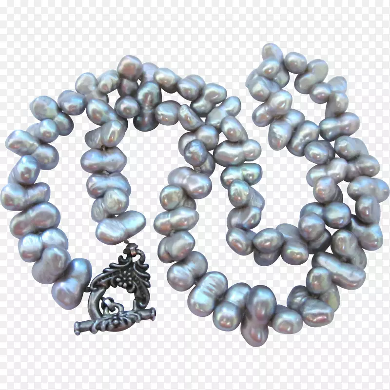 养殖淡水珍珠手镯纯银项链