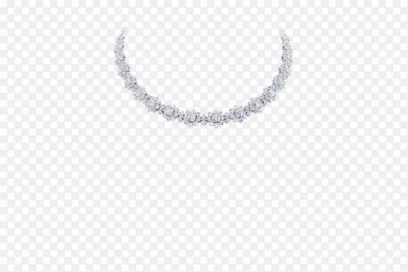 哈里·温斯顿公司的项链耳环钻石首饰.项链
