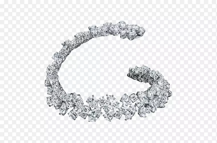 耳环哈利·温斯顿公司珠宝钻石手镯-珠宝