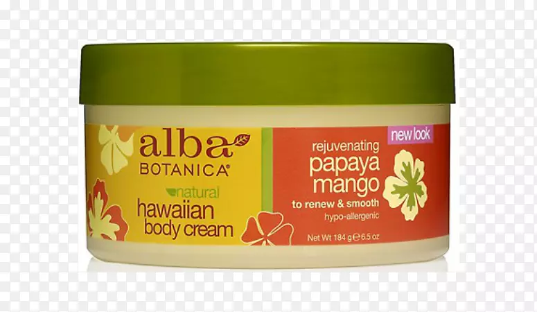 夏威夷阿尔巴植物油洗面奶润肤霜化妆品油