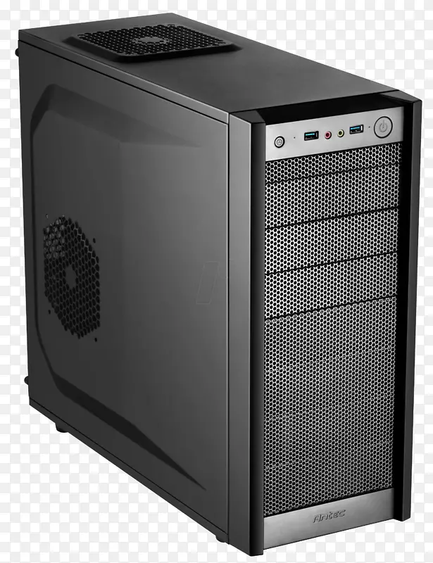 计算机机箱和外壳电源单元Antec Microatx-计算机